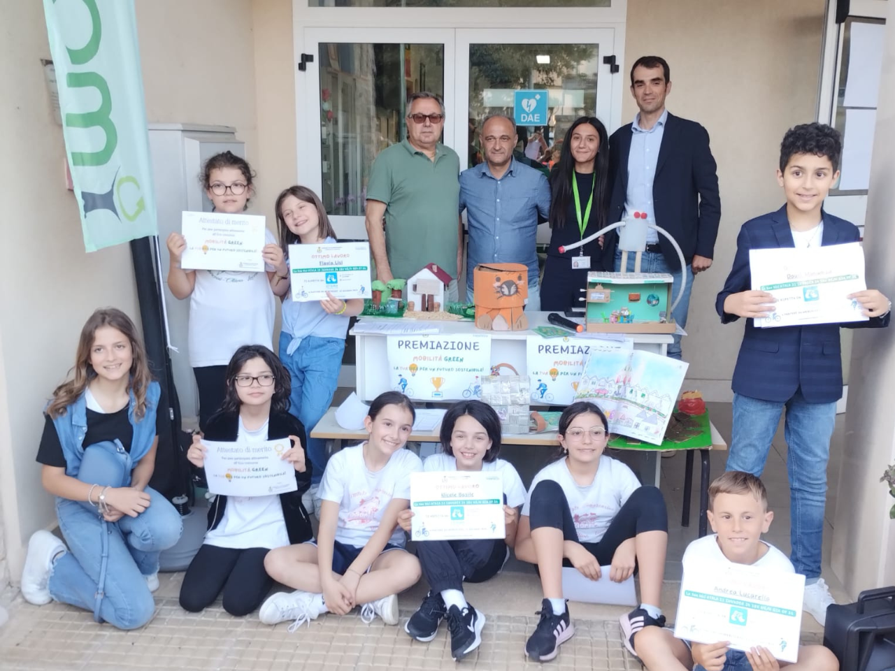 Premiazione vincitori Eco-concorso "Mobilità Green - La TUA idea per un futuro sostenibile!"