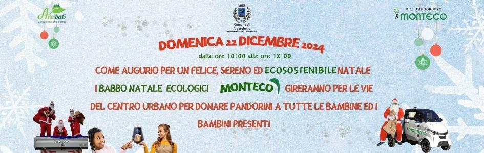 AUGURI SOSTENIBILI DOMENICA 22 DICEMBRE 2024